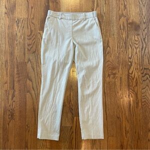 H&M Khaki Stretch Tapered Pants Size 6